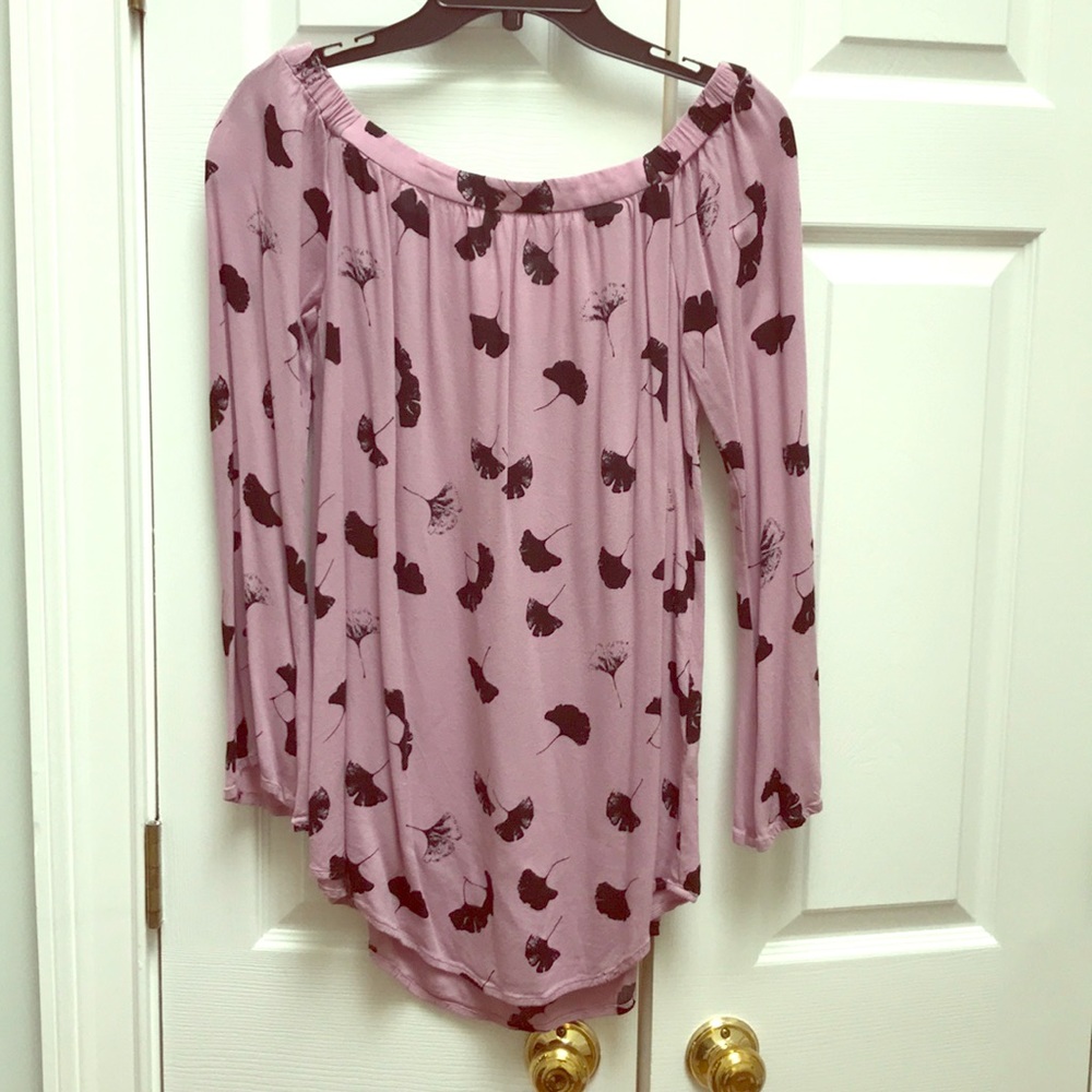 Purple & Black BP Top